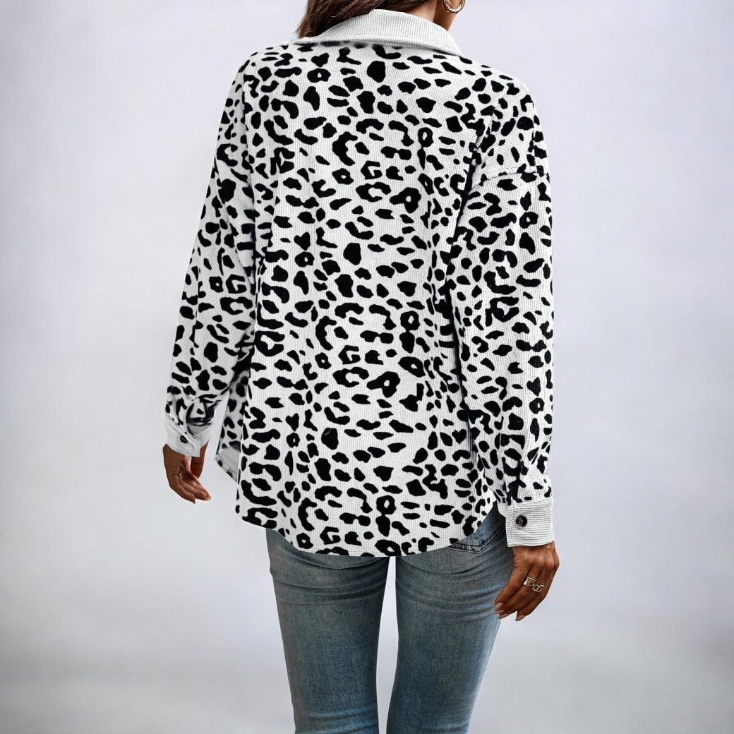 Maya | Stilvolle Leopardenjacke