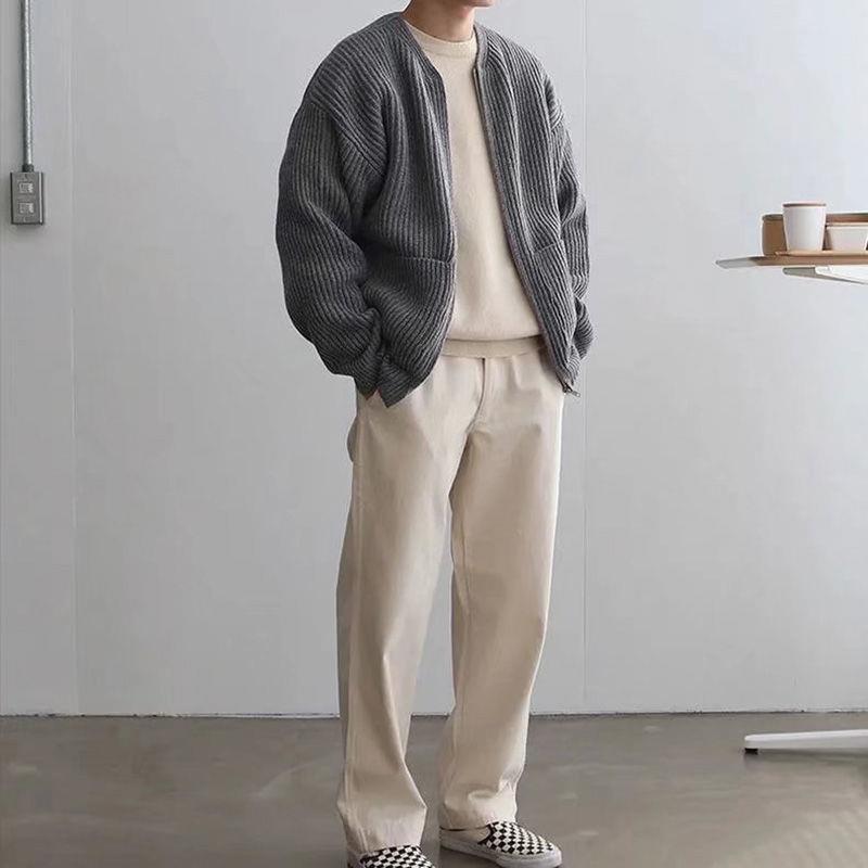 Strickstrickjacke für Herren