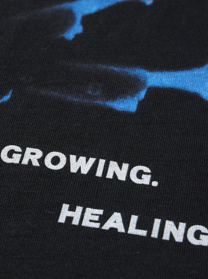Fallendes ästhetisches Y2K-Druck-Dreamcore-Unisex-T-Shirt