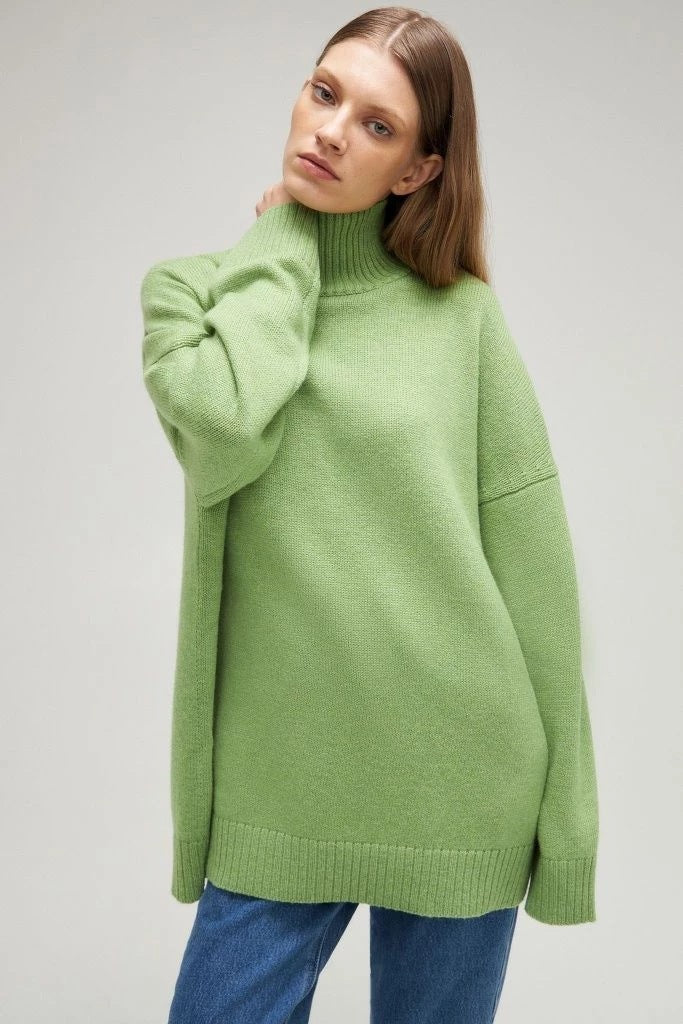 Gemütlicher Rollkragenpullover