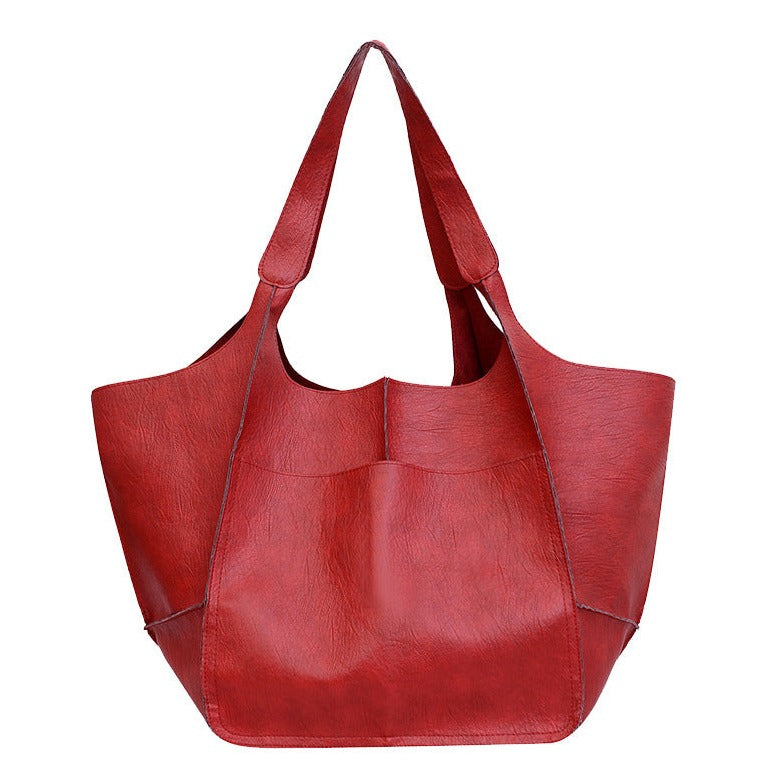 Luna™ - Stilvolle große Tasche aus weichem Leder