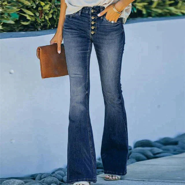 AVELINE™ | VINTAGE-JEANS MIT HOHER TAILLE