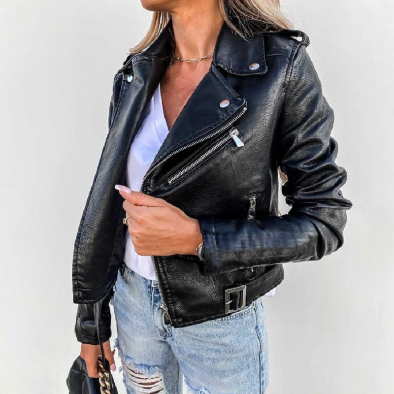 Lederjacke