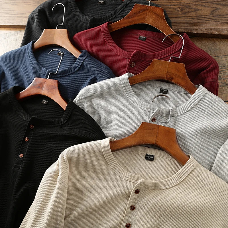 Terence - Khaki Baumwollmischung Hemd