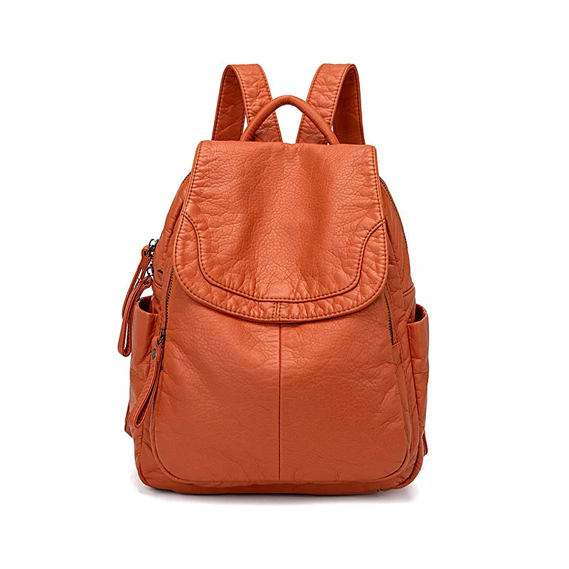 Helga™ | Rucksack aus gewaschenem Leder