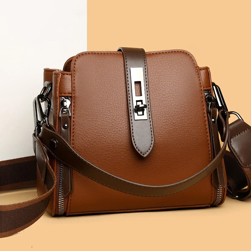 Romantza™ | Moderne kompakte Umhängetasche mit elegantem Schnallendesign