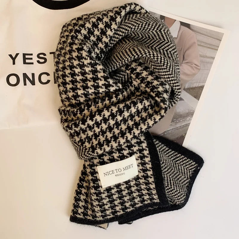 Wollschal Damen warm für Herbst und Winter – Norvia