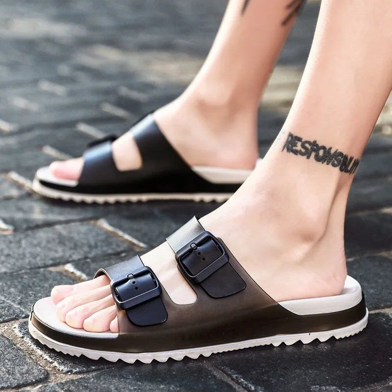 Ultra-Komfort Herren-Sandalen mit Schnalle: Stil & Bequemlichkeit Vereint