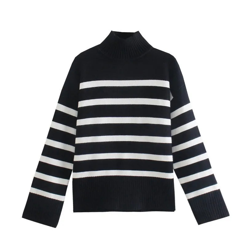 Hikari | Gestreifter pullover für damen