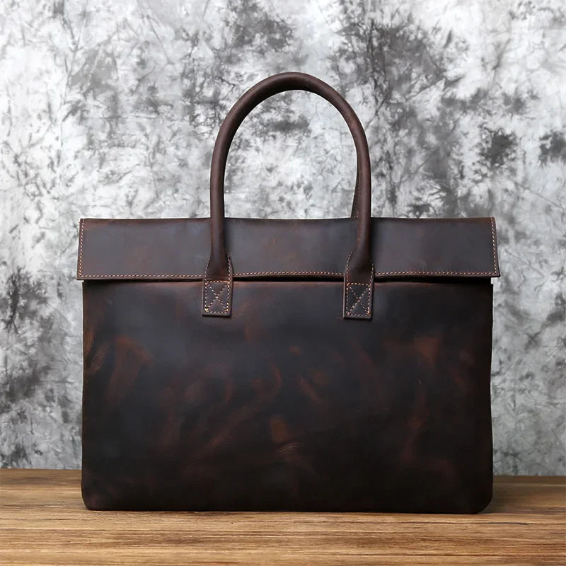 Cäcilio™ | Vintage Leder Herren Aktentasche