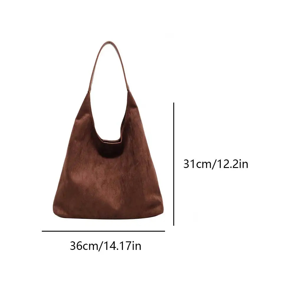 Luxuriöse Samt-Tote-Tasche Für Frauen