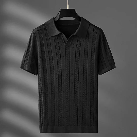 Elegantes Strickpolo für jeden Anlass – Lasse