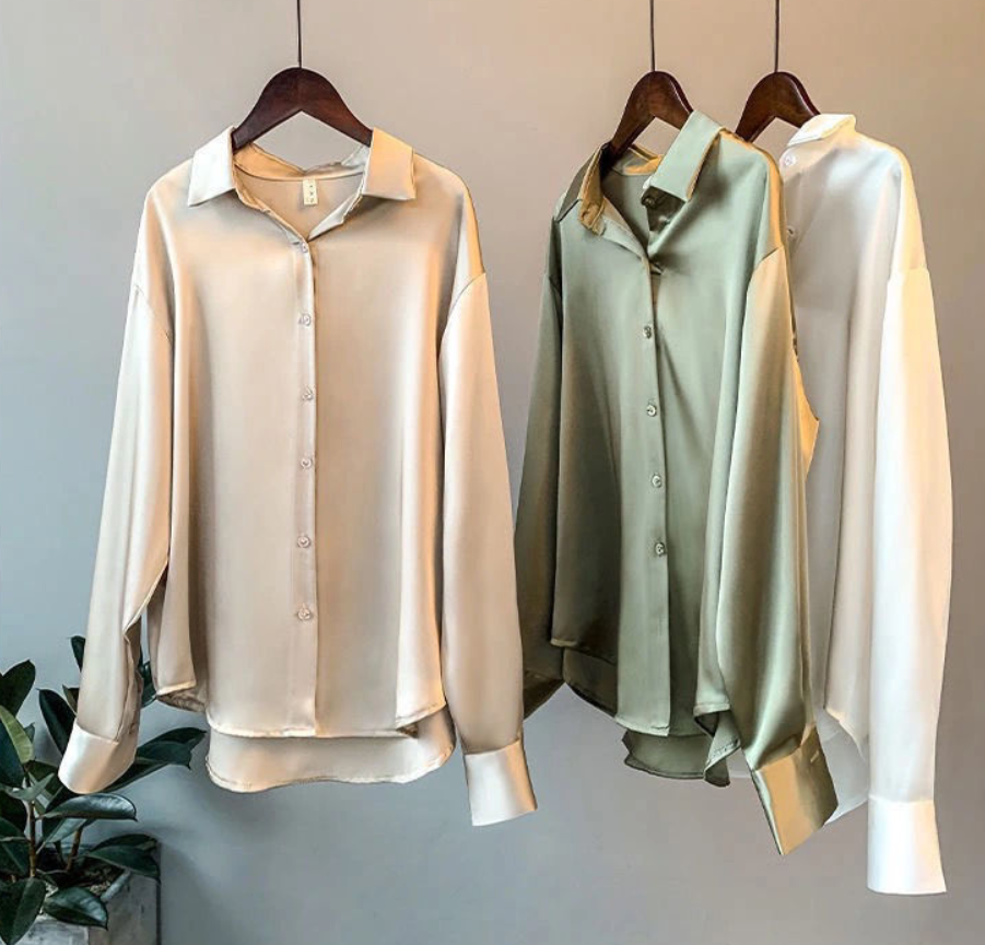 Seidenbluse Damen Elegant Zeitlos Chic – Anna