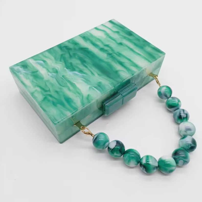 Elegante Acryl-Box-Tasche Für Frauen