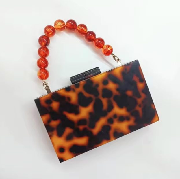 Elegante Acryl-Box-Tasche Für Frauen