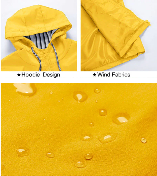 Winddichte Winterjacke für Damen