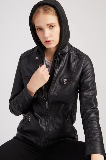 Hochwertige Bikerjacke für Frauen