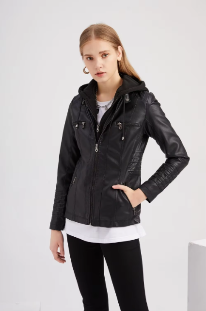 Hochwertige Bikerjacke für Frauen