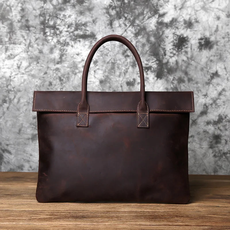 Cäcilio™ | Vintage Leder Herren Aktentasche