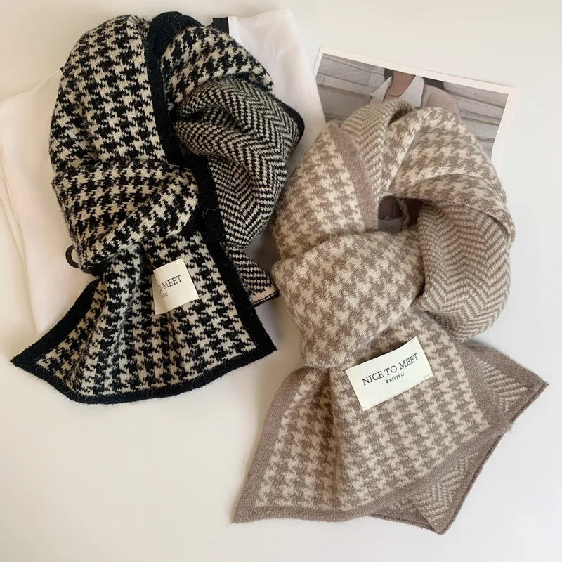 Wollschal Damen warm für Herbst und Winter – Norvia