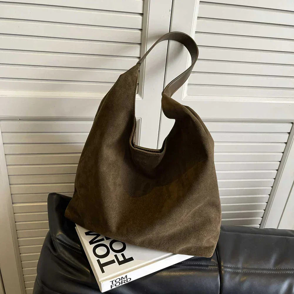 Luxuriöse Samt-Tote-Tasche Für Frauen