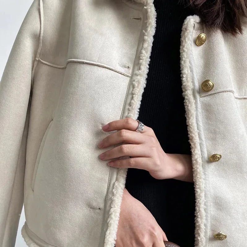 Lyuba™ - Luxus-Wildlederjacke
