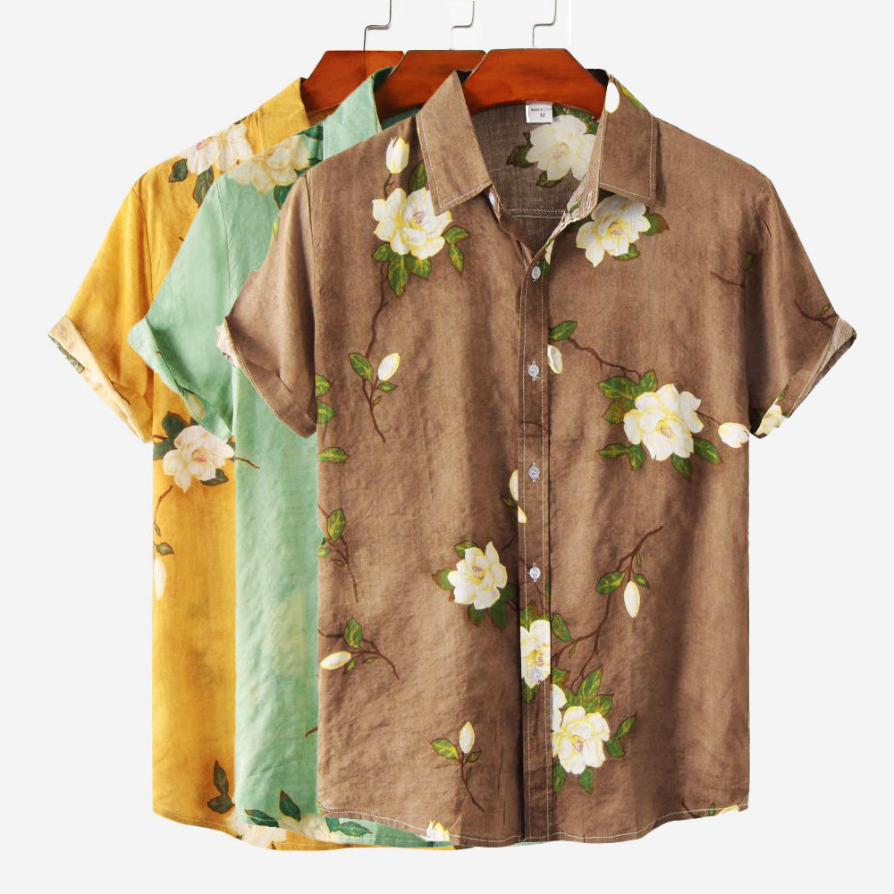 Zomerliche Freude Aloha Hemd
