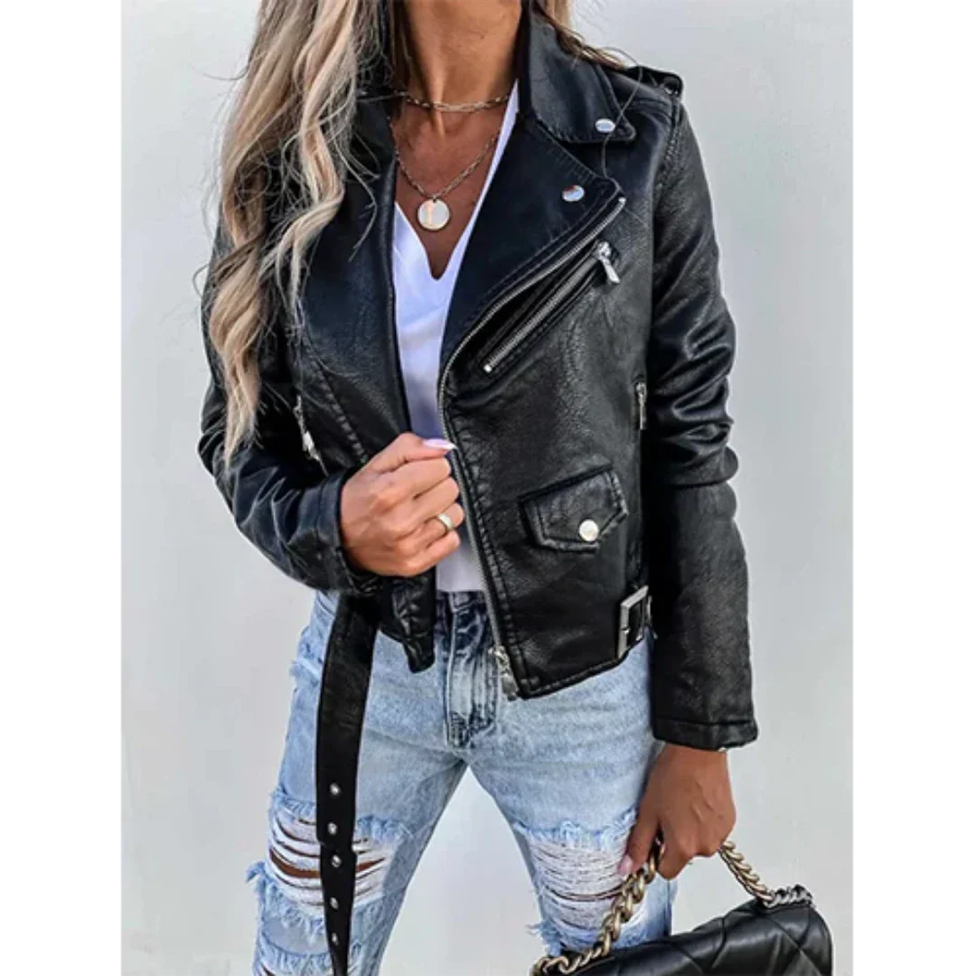 Vada | Damen Langarm Jacke | Reißverschluss