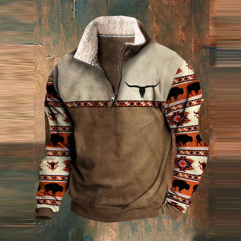 Daniel | Viertel Zip-Up Pullover
