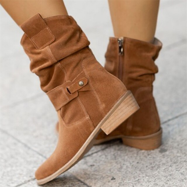 Kesha | Lässige Stiefel mit niedrigen Absätzen