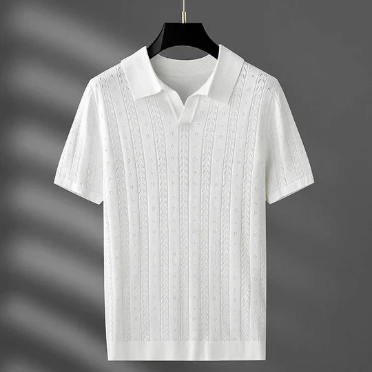Elegantes Strickpolo für jeden Anlass – Lasse