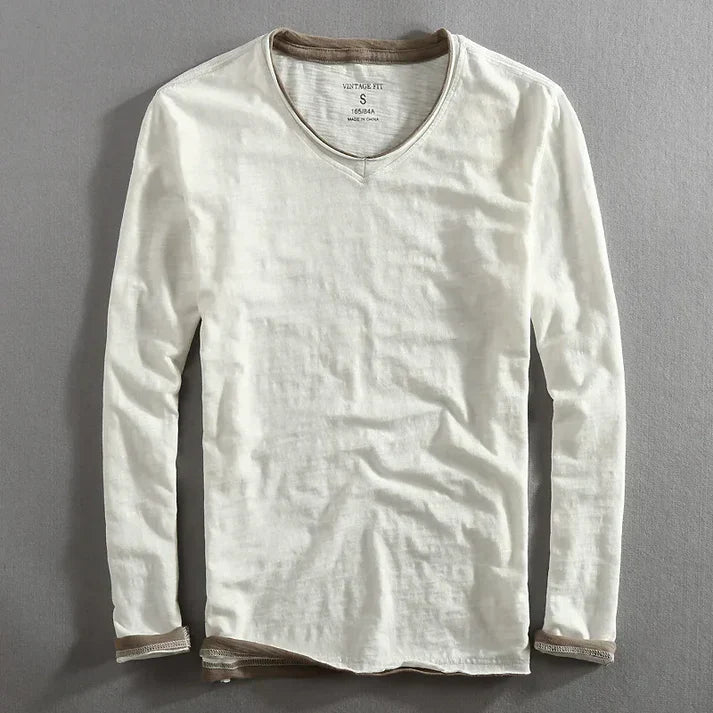 Herren-Shirt aus Baumwolle mit Vintage-Stil – Gotthard