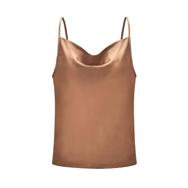 Zarte Satin-Camisole mit elegantem Design