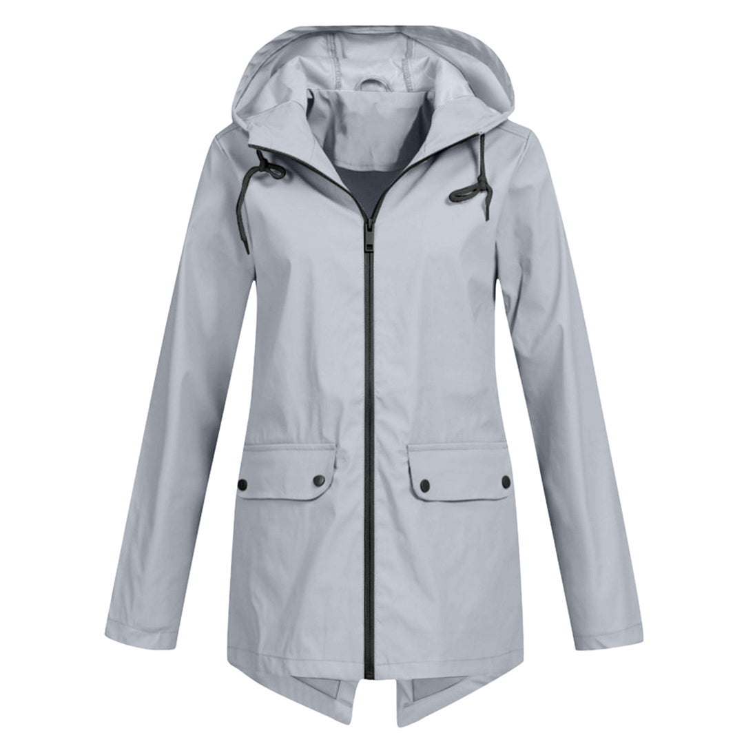 Yesenia | Damen Elegante Regen Mantel | Wasserdicht
