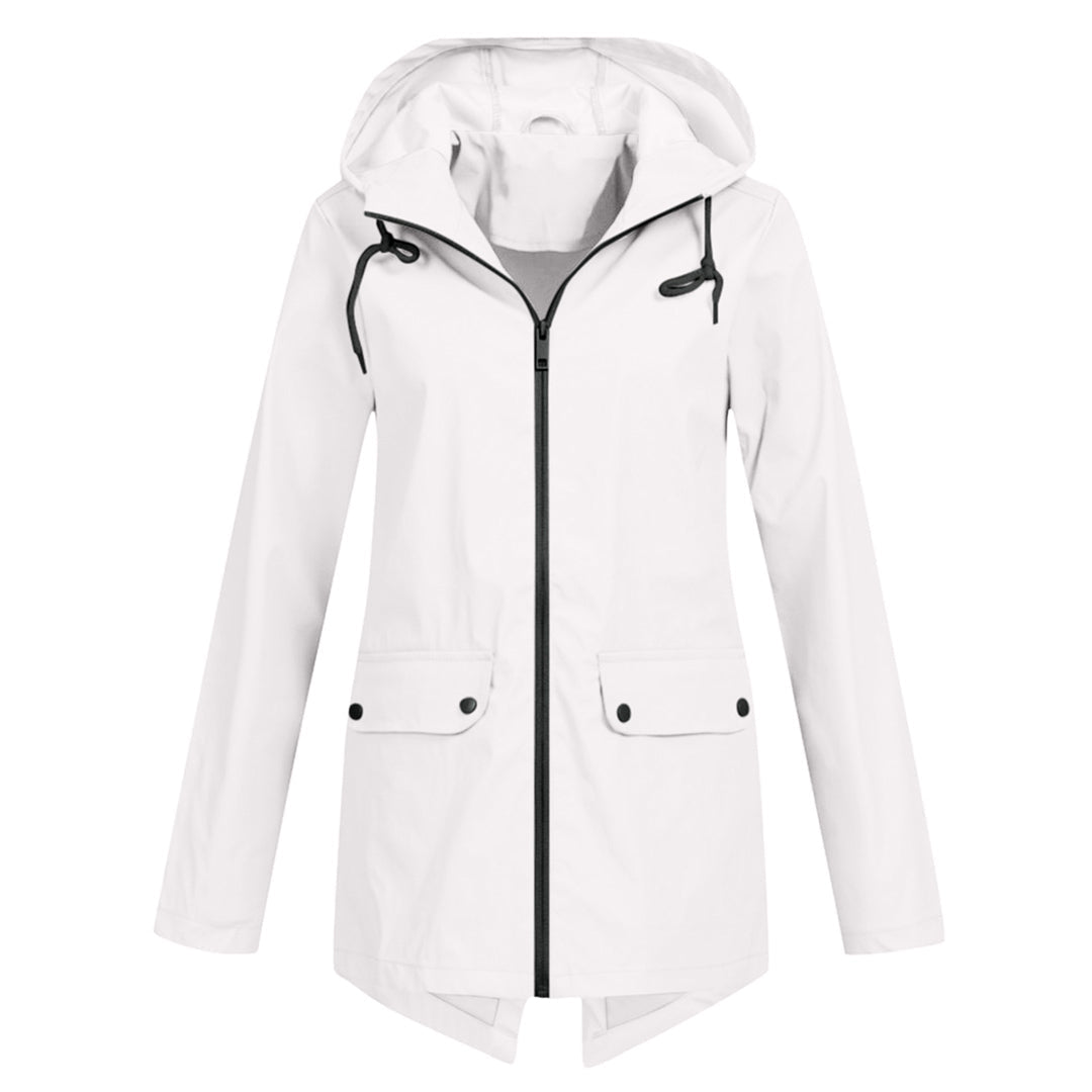 Yesenia | Damen Elegante Regen Mantel | Wasserdicht