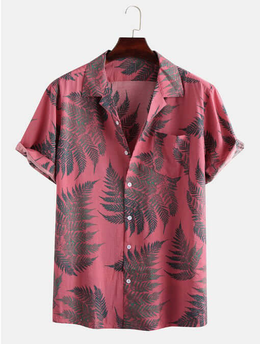 Tropisches Herren-Freizeithemd mit Print
