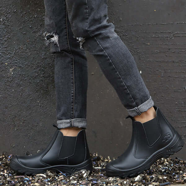 Wasserabweisende Herren Chelsea-Stiefel