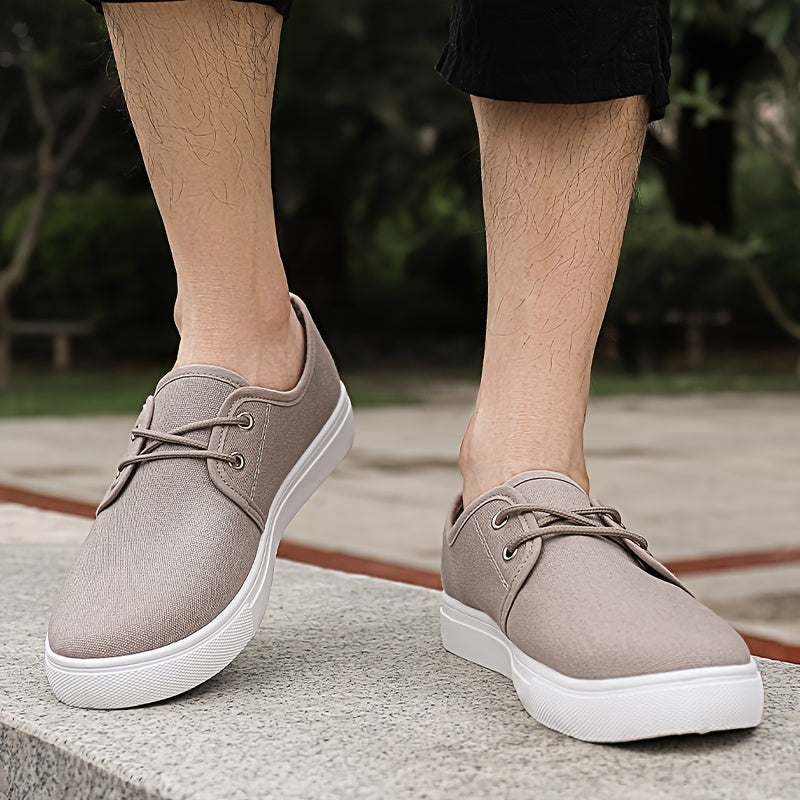 Graue Orthopädische Canvas Sneakers - Oliver