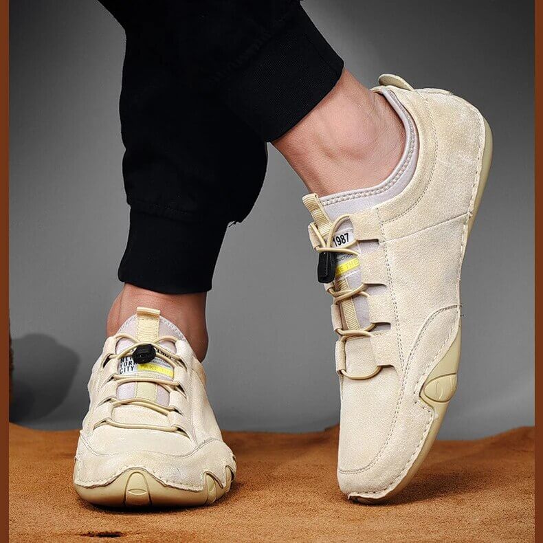 Herren-Slipper aus Leder - Komfort und Stil