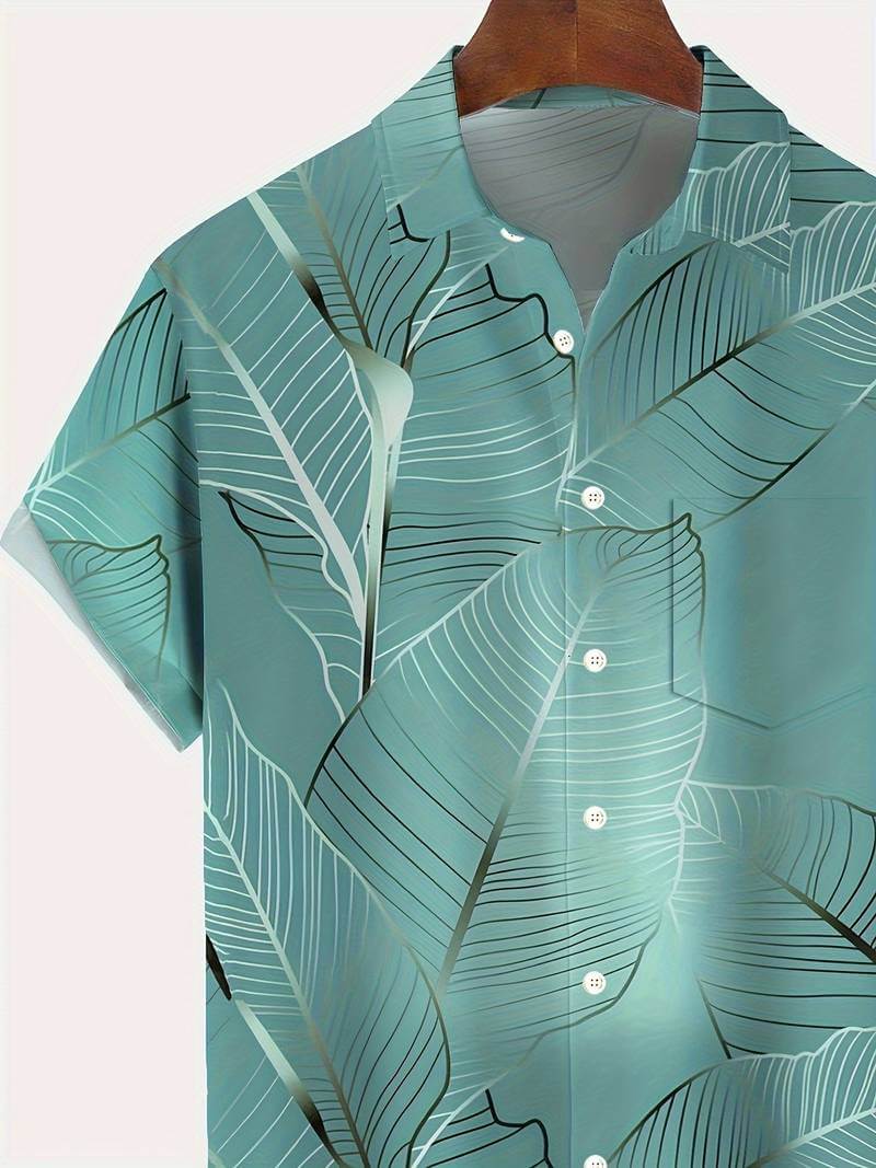 Tropisches Hawaii-Hemd Übergröße
