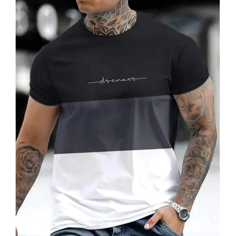 Herren T-Shirt Elegant Komfort Fit Alltag – Nohalux