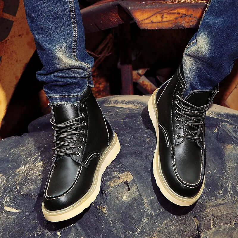 Robuste Herren Winterstiefel - Warm Gefüttert