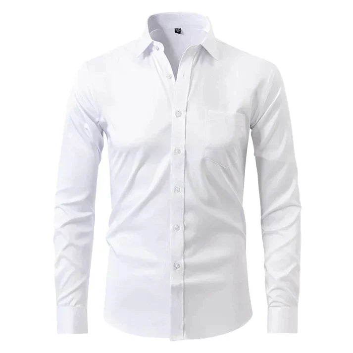 Herren Stretch Business Hemd Atmungsaktiv Komfort – Travax
