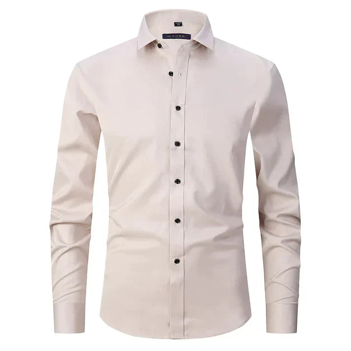 Herren Stretch Business Hemd Atmungsaktiv Komfort – Travax