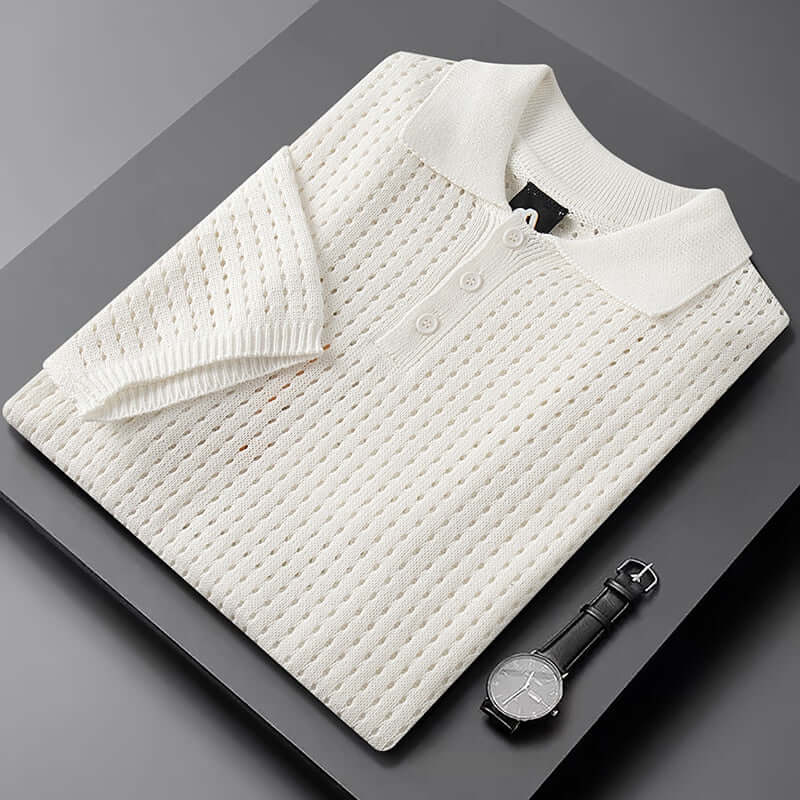 Elegantes Sommerliches Herren-Polo - Leicht & Stilvoll