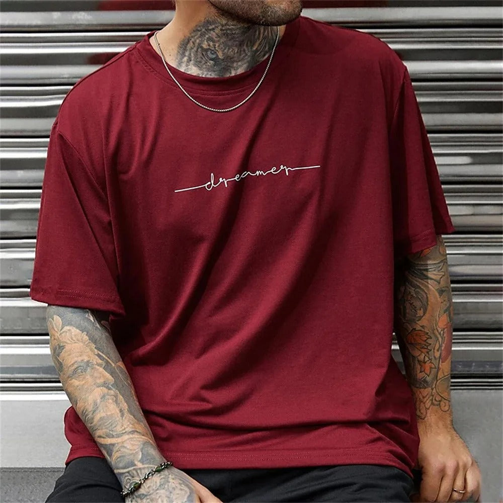 Herren T-Shirt Elegant Komfort Fit Alltag – Nohalux