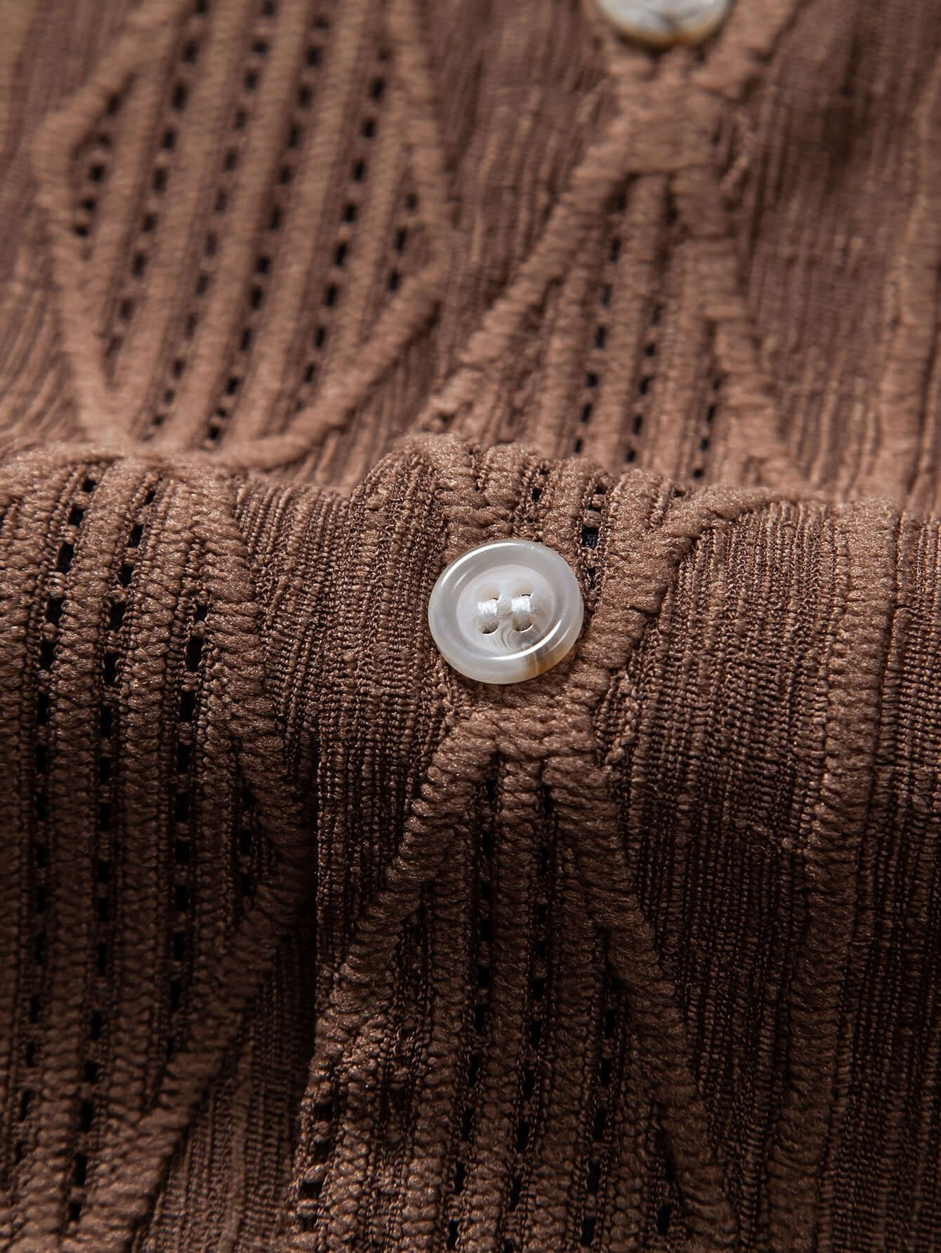 Elegante Jacquard-Hemd für Herren