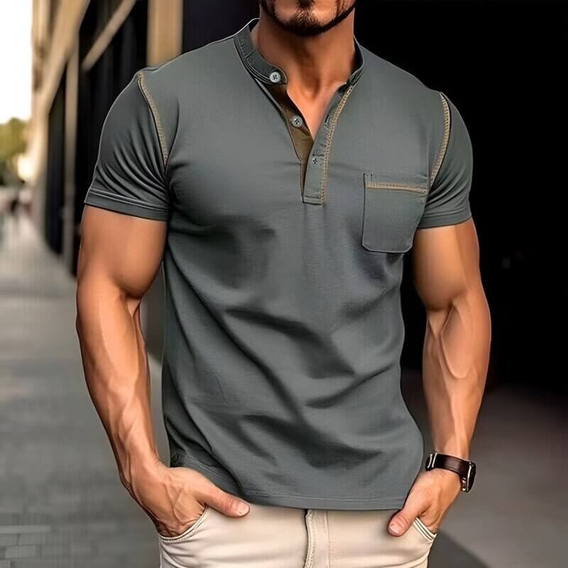Schmal Geschnittenes Poloshirt für Herren