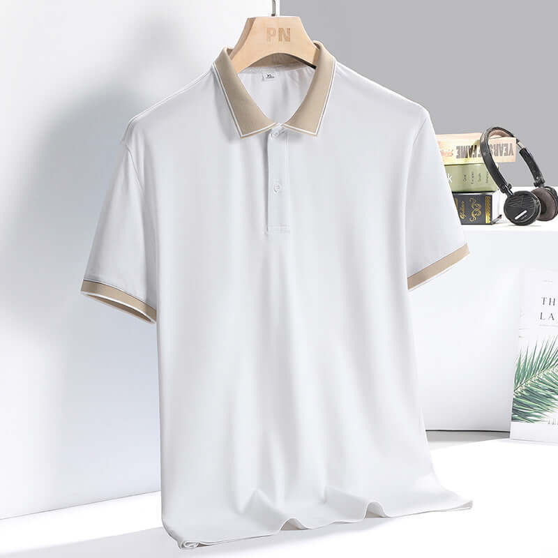 Elegantes Business Casual Herren Polo