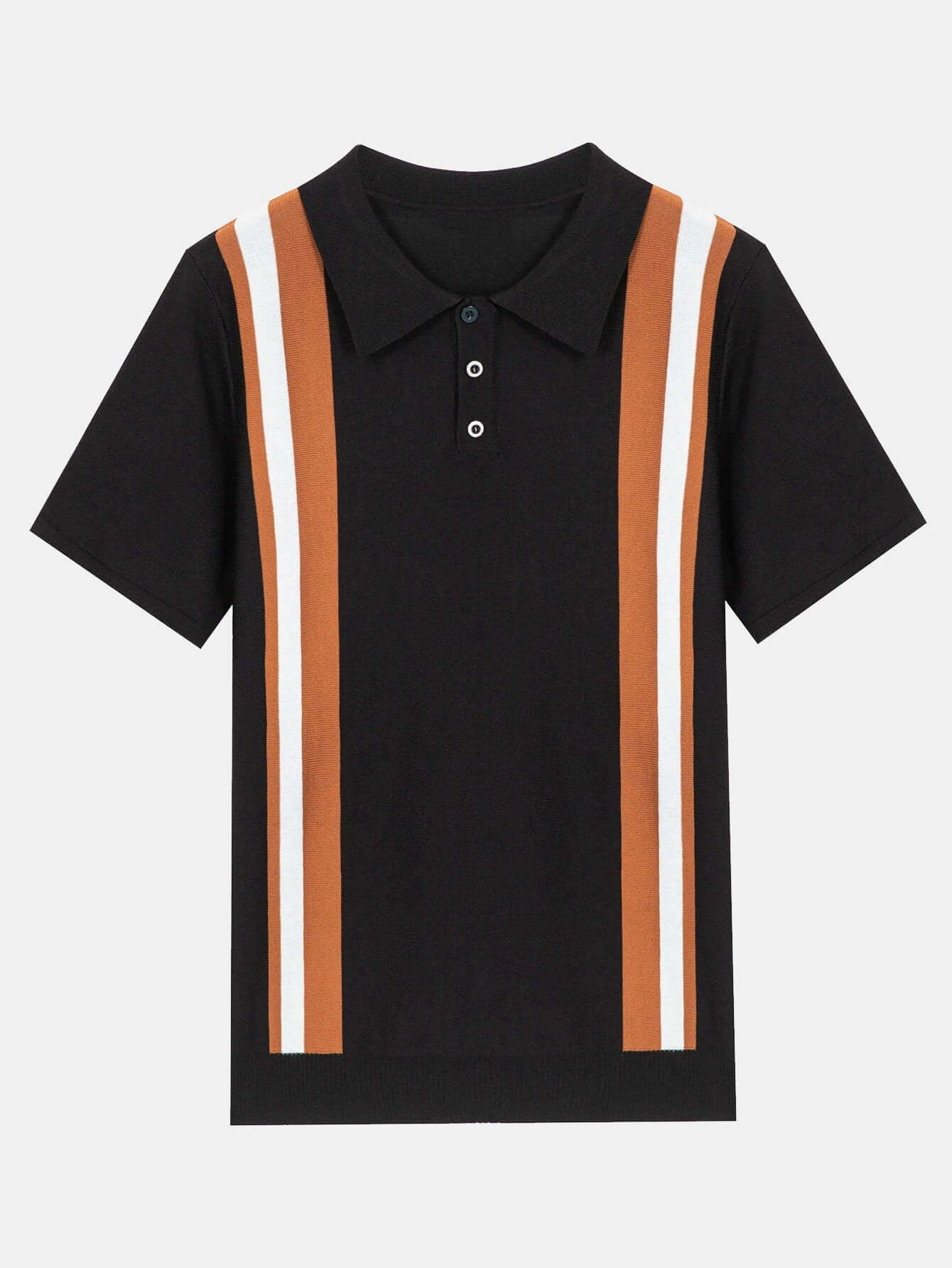 Herren Langarm Polohemd Baumwolle
